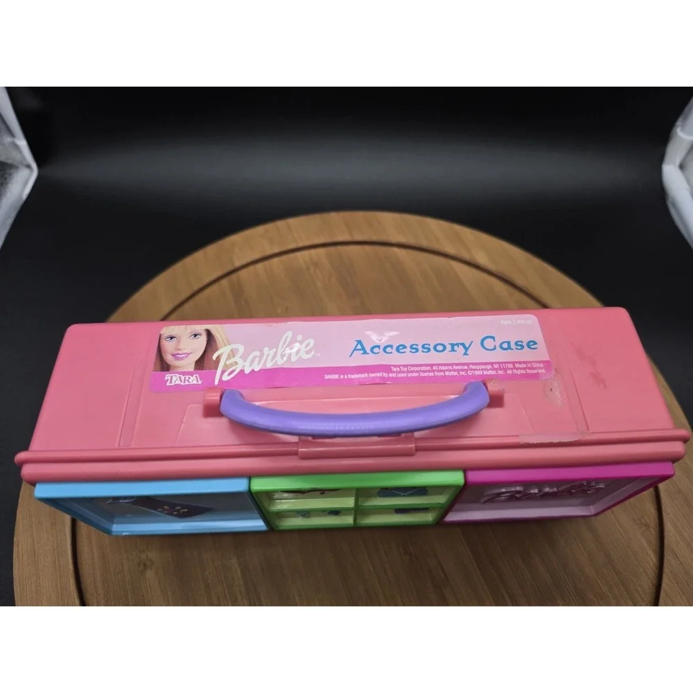 Vintage 1999 Barbie Accesory Carrying‎ Case By Tara